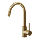 Brico Dépôt Lexy - Promo Mitigeur évier de cuisine "Katiki" - Laiton brossé Promo Mitigeur évier de cuisine "Katiki" - Laiton brossé à 59,90 € dans le catalogue Brico Dépôt à Lexy