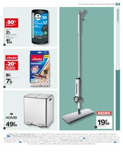 Poubelle Angebote im Prospekt "LE BLANC : STYLÉS LES PETITS PRIX !" von Carrefour Market auf Seite 21