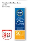 GLOBUS Rostock - Sun Alpin Face Creme Angebot im Prospekt Sun Alpin Face Creme bei GLOBUS im Rostock Prospekt für 8,99 €