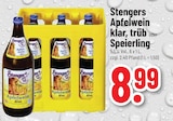 Apfelwein klar, trüb oder Speierling bei Trinkgut im Worms Prospekt für 8,99 €