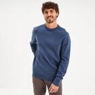 Pull col rond manches longues bleu foncé homme à 29,99 € dans le catalogue La Halle