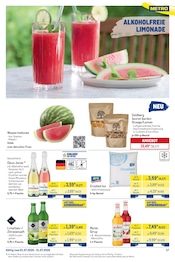Sirup im METRO Prospekt in Solingen Aktueller METRO Prospekt mit Sirup, "Monatsmenü Juli", Seite 17