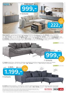 Couch im XXXLutz Möbelhäuser Prospekt "junges wohnen." mit 20 Seiten (Fürth)