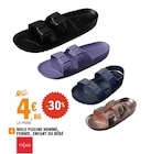 Mule piscine homme, femme, enfant ou bébé - TISSAIA dans le catalogue E.Leclerc
