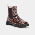 Bottes de pluie chelsea crantées noir femme - La Halle à Saint-Étienne Bottes de pluie chelsea crantées noir femme en promo chez La Halle Saint-Étienne à 19,99 €