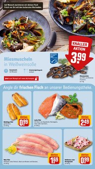 Lachs im REWE Prospekt "Dein Markt" mit 34 Seiten (Trier)