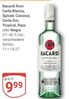 Rum Carta Blanca im Angebot bei GLOBUS in Rüsselsheim Rum Carta Blanca Angebote von Bacardí bei GLOBUS Rüsselsheim für 9,99 €