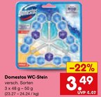 WC-Stein von Domestos im aktuellen Netto Marken-Discount Prospekt für 3,49 €