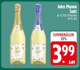Sekt Angebote von Jules Mumm bei EDEKA Landshut für 3,99 €