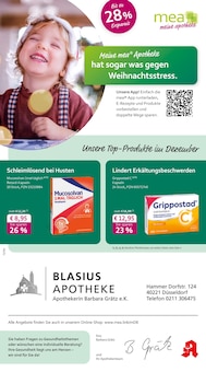 mea - meine apotheke Prospekt der KW 50 "Unsere Dezember-Angebote" Aktueller mea - meine apotheke Prospekt "Unsere Dezember-Angebote" Seite 1 von 4 Seiten