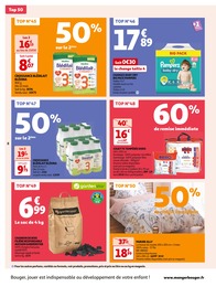 Offre Pampers dans le catalogue Auchan Supermarché du moment à la page 8
