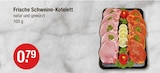 Frische Schweine-Kotelett natur von  im aktuellen V-Markt Prospekt für 0,79 €