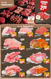Schweinefleisch im REWE Prospekt in Bensheim Aktueller REWE Prospekt mit Schweinefleisch, "Dein Markt", Seite 10