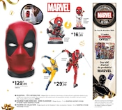 Promos Marvel Heroe Figurine dans le catalogue "DESTINATION CADEAUX" de JouéClub à la page 34