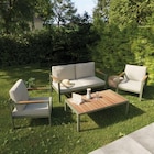 Salon de jardin 4 places GoodHome Pistache vert - GoodHome dans le catalogue Castorama