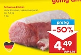 Schweine-Rücken im Angebot bei Netto Marken-Discount in Kaarst Schweine-Rücken Angebote bei Netto Marken-Discount Kaarst für 4,49 €