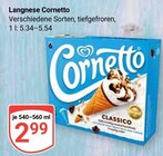 Cornetto Angebote von Langnese bei GLOBUS Pulheim für 2,99 €