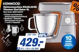 Küchenmaschine KVL85.224SI Titanium Chef Baker XL bei expert im Fuchsenmühle Prospekt für 429,00 €