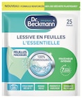Lessive en feuilles - Dr Beckmann en promo chez Super U Saumur à 1,40 €