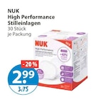 High Performance Stilleinlagen im V-Markt Prospekt High Performance Stilleinlagen von NUK im aktuellen V-Markt Prospekt für 2,99 €