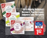 Delikatess Bierwurst Angebote von Gut & Günstig bei Marktkauf Rottenburg für 1,02 €