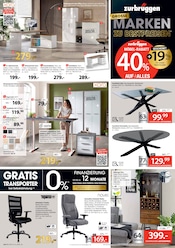 Aktueller Zurbrüggen Prospekt mit Schreibtisch, "MARKEN ZU BESTPREISEN", Seite 14