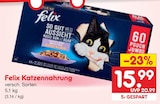 Katzennahrung Angebote von Felix bei Netto Marken-Discount Cuxhaven für 15,99 €