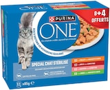 Repas pour chat en sachet - PURINA ONE en promo chez Supermarchés Match Dunkerque à 5,58 €