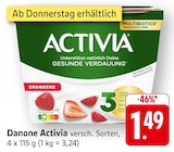 Activia bei EDEKA im Prospekt "" für 1,49 €