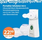 Portabler Inhalator IN515 im V-Markt Prospekt Portabler Inhalator IN515 von im aktuellen V-Markt Prospekt für 22,99 €