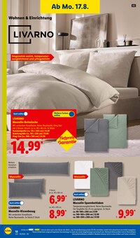 Spannbettlaken im aktuellen Lidl Prospekt (Hildesheim) Spannbettlaken im Lidl Prospekt "LIDL LOHNT SICH" mit 72 Seiten (Hildesheim)