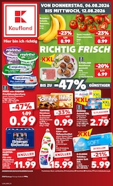 Kaufland Supermarkt Prospekt der aktuellen Woche mit 56 Seiten, gültig von 06.08.2026 bis 12.08.2026, in Treffurt und Umgebung Aktueller Kaufland Supermarkt Prospekt in Treffurt und Umgebung, "Hier bin ich richtig" mit 56 Seiten, 06.08.2026 - 12.08.2026