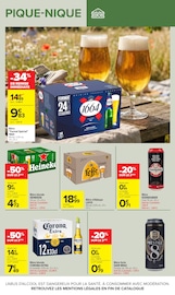 Promos Bière dans le catalogue "PIQUE-NIQUE" de Carrefour Bière en promo dans le catalogue Carrefour à la page 24