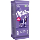 Tablettes de chocolat "Lot Familial" au Lait de pays Alpin - MILKA en promo chez Carrefour La Garenne-Colombes à 4,54 €