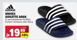 Unisex Adilette Aqua Angebote von Adidas bei E center Schwäbisch Gmünd für 19,99 €