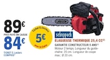 Élagueuse thermique 25,4 CC - SCHEPPACH à 84,00 € dans le catalogue E.Leclerc