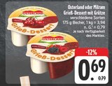 Grieß-Dessert mit Grütze Kirsch im Angebot bei EDEKA in Gera Grieß-Dessert mit Grütze Kirsch Angebote von Osterland bei EDEKA Gera für 0,69 €