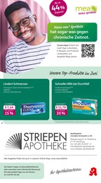 mea - meine apotheke Prospekt für Hamburg: "Unsere Juni-Angebote", 4 Seiten, 01.06.2025 - 30.06.2025