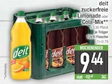 zuckerfreie Limonade Angebote von deit bei EDEKA Freilassing für 9,44 €
