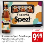 Spezi Cola-Orange-Mix im Angebot bei E center in Stuttgart Spezi Cola-Orange-Mix Angebote von Krombacher bei E center Stuttgart für 9,99 €