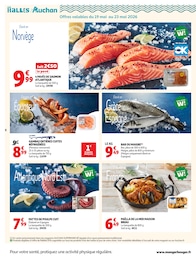 Prix et réduction Poulpe dans le prospectus Auchan Supermarché en cours Offre Poulpe dans le catalogue Auchan Supermarché du moment à la page 8