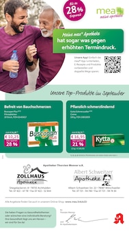 Aktueller mea - meine apotheke Prospekt "Unsere September-Angebote" Seite 1 von 4 Seiten für Mönchweiler