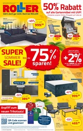 Gartenmöbel Angebot & Preis im aktuellen ROLLER Prospekt Gartenmöbel Angebot im aktuellen ROLLER Prospekt auf Seite 1