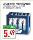 Aktuelle Gerolsteiner Angebote bei Marktkauf in Gelsenkirchen Aktuelles Mineralwasser Angebot bei Marktkauf in Gelsenkirchen ab 5,49 €