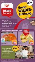 Aktueller REWE Prospekt, "Dein Markt", mit Angeboten der Woche, gültig von 22.04.2024 bis 22.04.2024