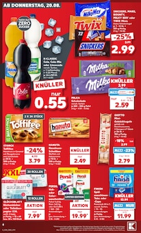 Cola im Kaufland Prospekt "Hier bin ich richtig" mit 63 Seiten (Frankfurt (Main))