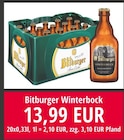Winterbock im Angebot bei Nuck Getränke in Bautzen Winterbock Angebote von Bitburger bei Nuck Getränke Bautzen für 13,99 €
