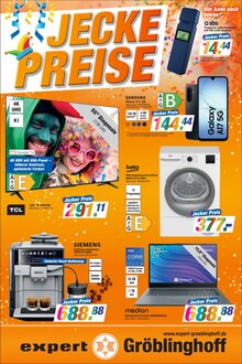 Fernseher im expert Gröblinghoff Prospekt "JECKE PREISE" mit 8 Seiten (Nettetal)