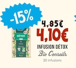 Infusion détox - Bio Conseils dans le catalogue Naturalia