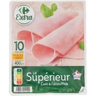 Jambon Le Supérieur "Maxi Format" - CARREFOUR EXTRA - Carrefour Market Jambon Le Supérieur "Maxi Format" - CARREFOUR EXTRA à 4,40 € dans le catalogue Carrefour Market
